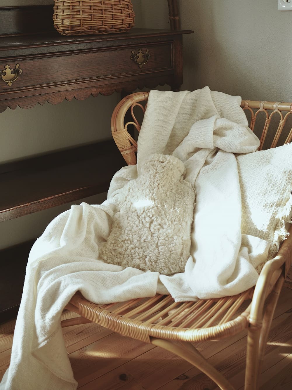 Hot Water Bottle Sheepskin