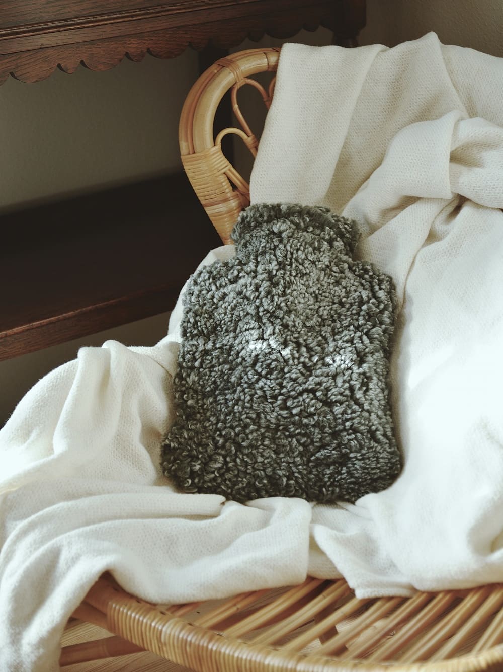 Hot Water Bottle Sheepskin