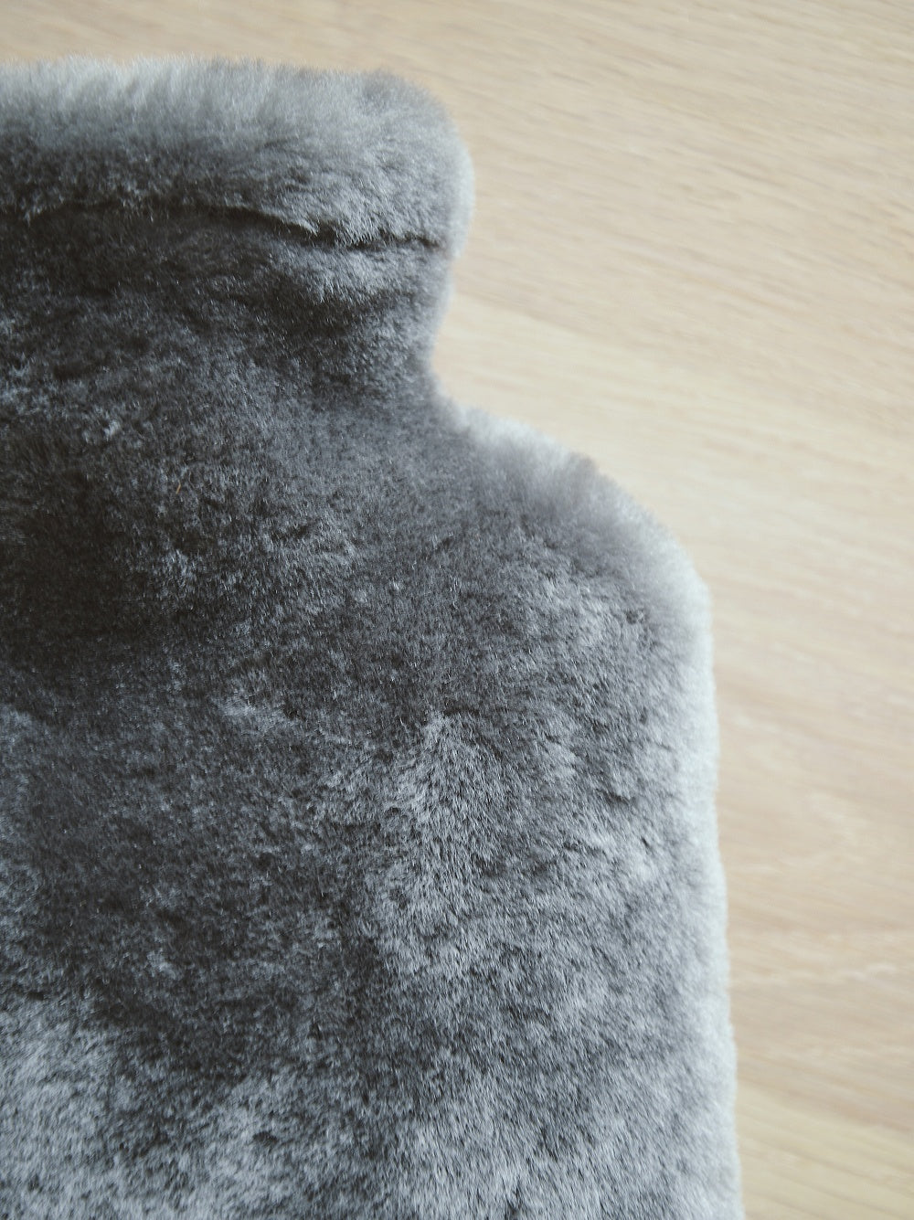 Hot Water Bottle Sheepskin Moccasin