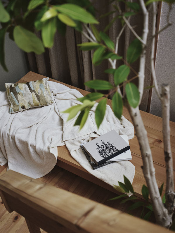 木製のデイベッド