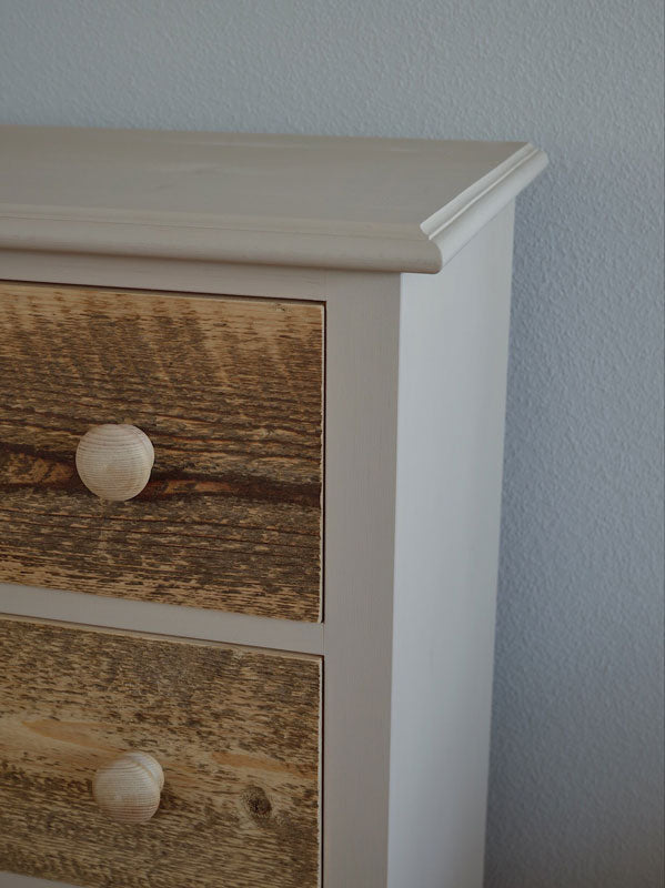 オールドパインの4段チェスト