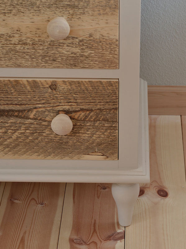 オールドパインの4段チェスト