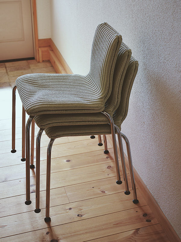 LLOYD LOOM Oyster chair set made in England