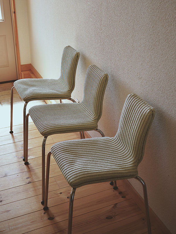LLOYD LOOM Oyster chair set made in England