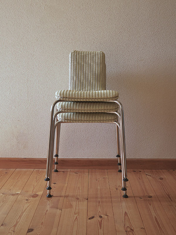 LLOYD LOOM Oyster chair set made in England