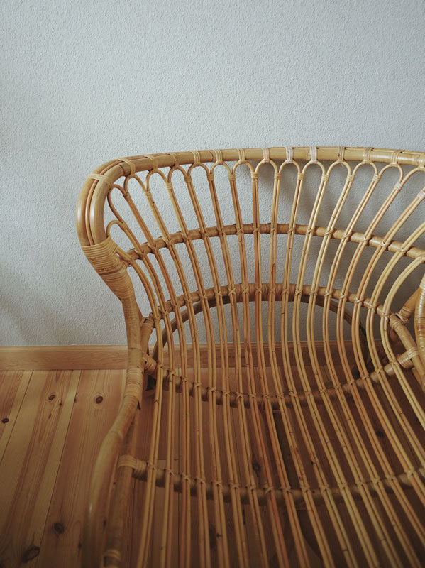 籐のラウンジチェア KIBIROI
