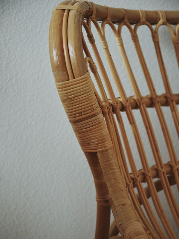 籐のラウンジチェア KIBIROI