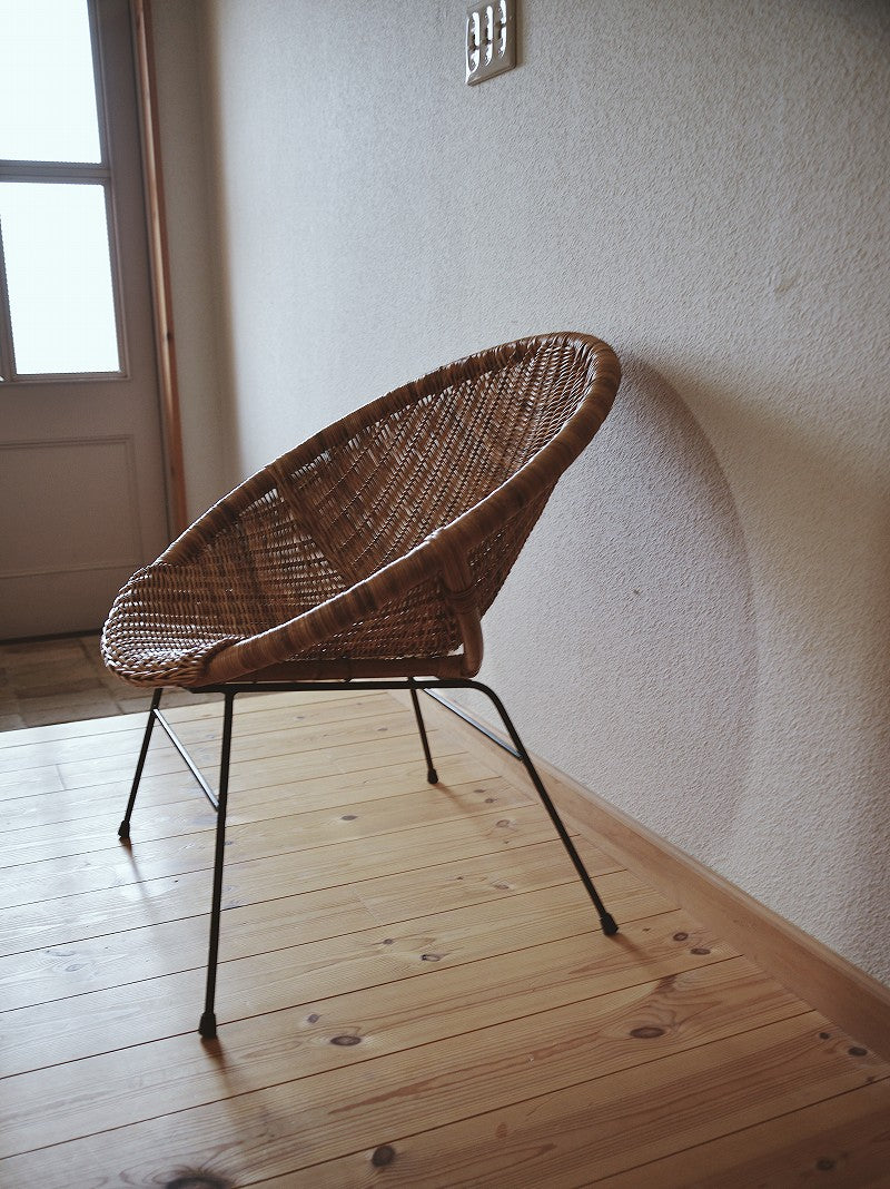 籐のカフェチェア KIBIROI