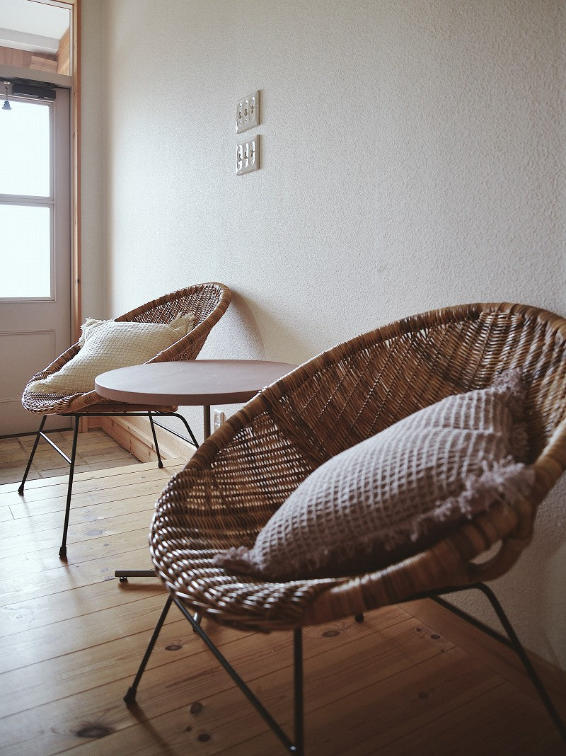 籐のカフェチェア KIBIROI