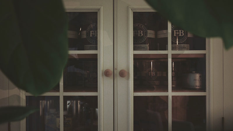 オーク家具の塗装