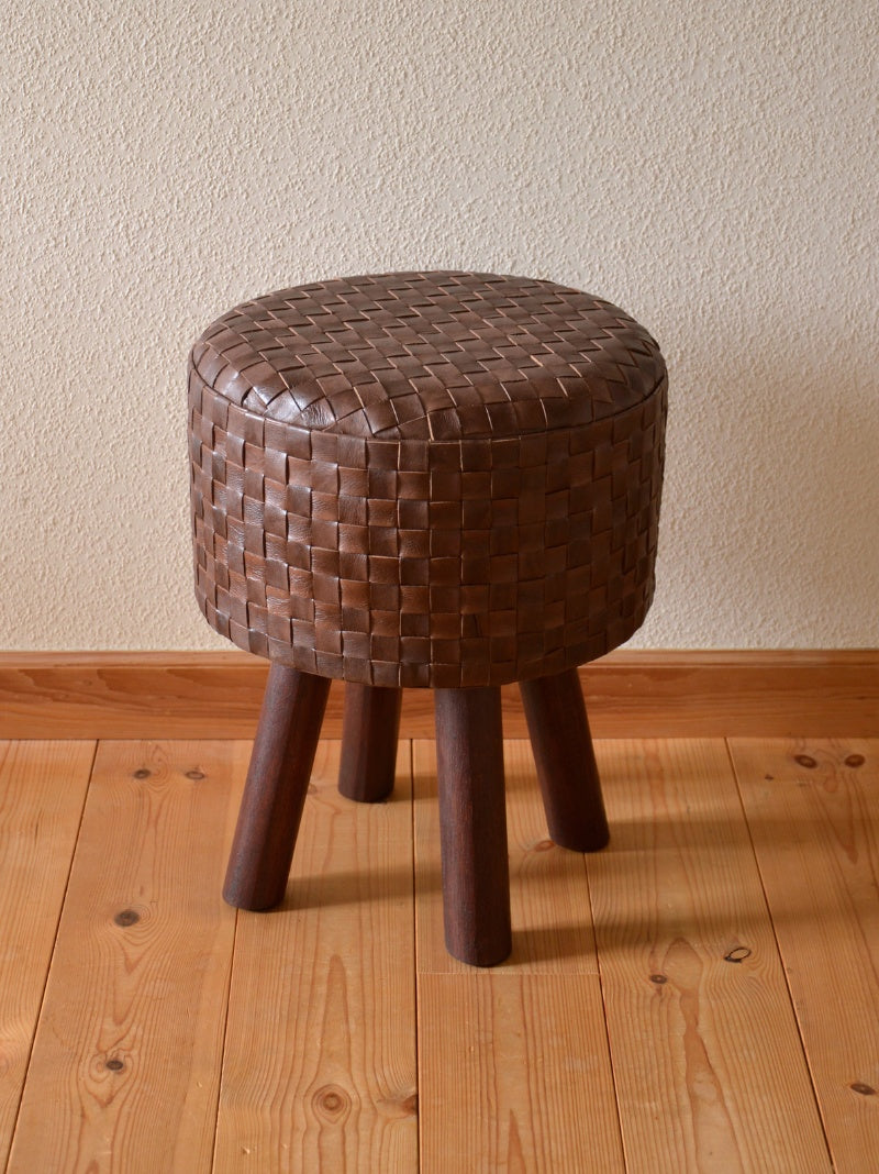 スツール ハンドクラフト Stool スツール レザー Leather Craft Stool レザークラフト スツール