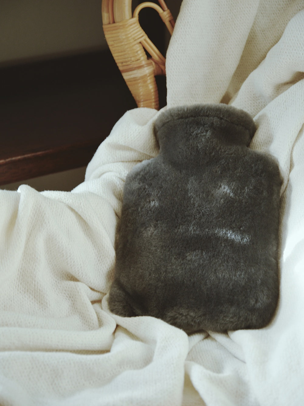 Hot Water Bottle Sheepskin Moccasin 湯たんぽ – fig furniture and deco