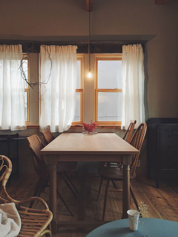 ファーマーズテーブル Amazon.com - CABIHOME Dining Table for 4-6, 63