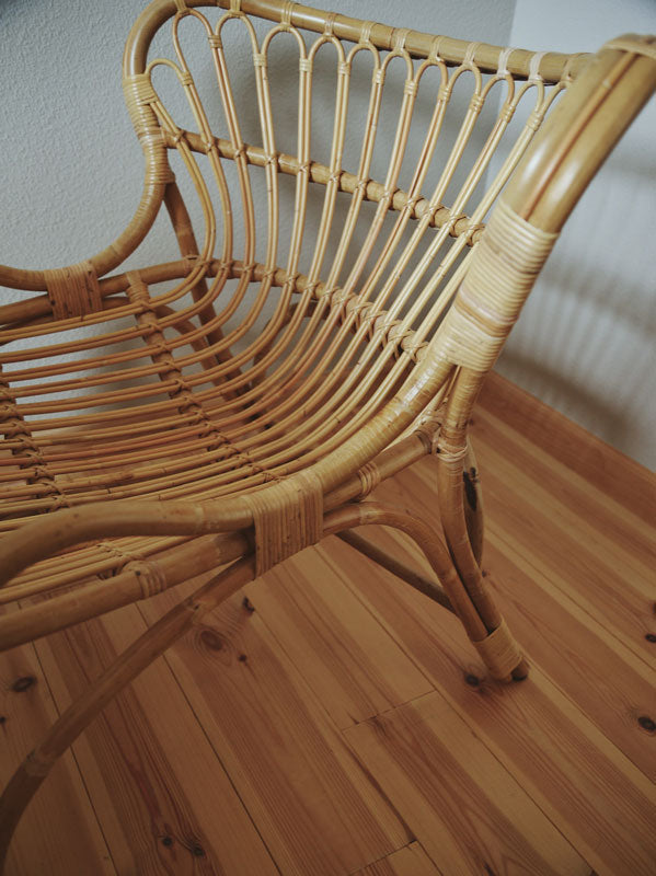 籐のラウンジチェア KIBIROI – fig furniture and deco